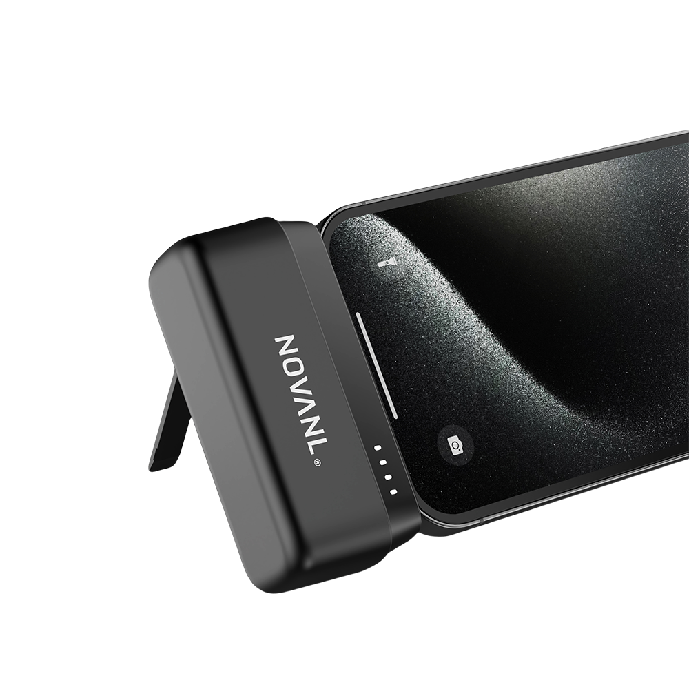 NOVANL PowerUp Mini incl. standaard, ondersteunt 8-pins (5.000 mAh)