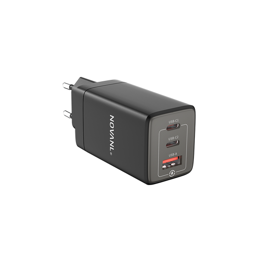 NOVANL ProCharge 65W Triple Port (2x USB-C & USB-A)