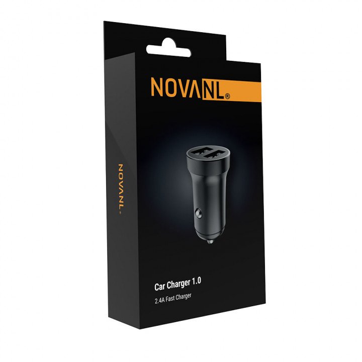 NOVANL PowerDrive 2.4A (2xUSB-A) Autolader