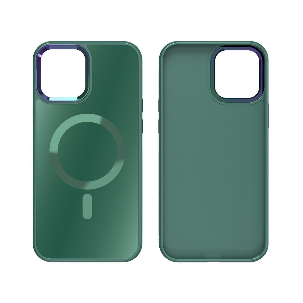 NOVANL GuardArmor Hoesje voor iPhone 12 Pro Max Groen Green