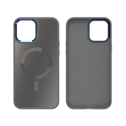 NOVANL GuardArmor Hoesje voor iPhone 12 Pro Max Grijs Grey
