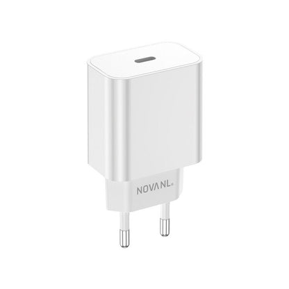 NOVANL ProCharge 20W USB-C (Enkele Poort) Adapter