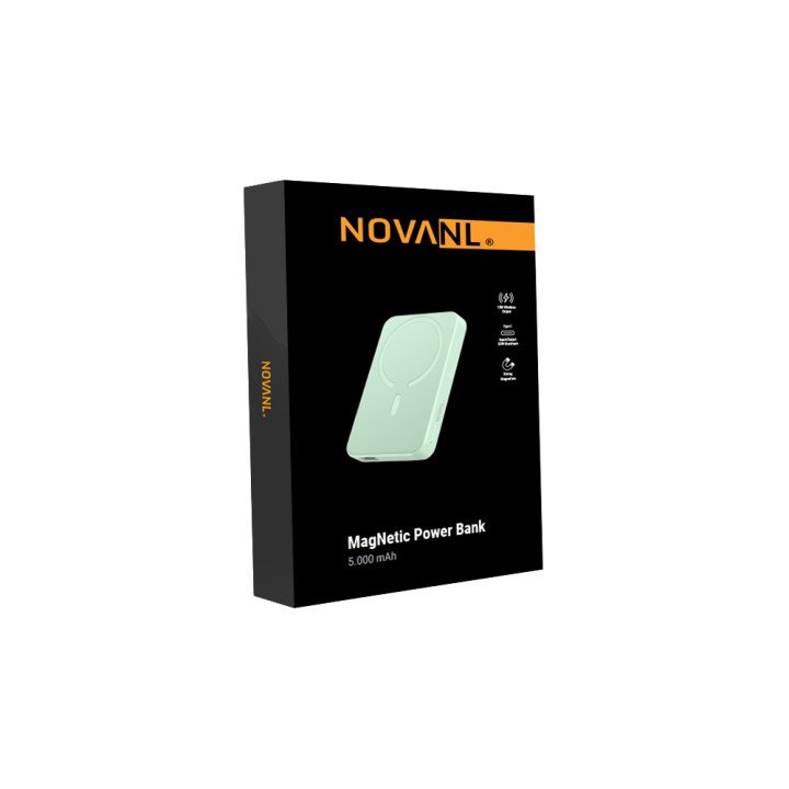 NOVANL PowerUp MagNetic 5.000 mAh Powerbank