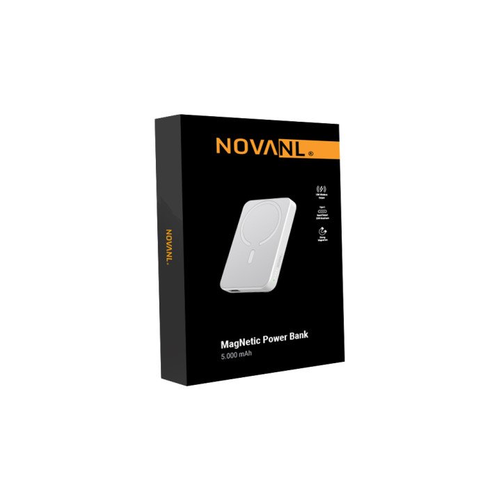 NOVANL PowerUp MagNetic 5.000 mAh Powerbank