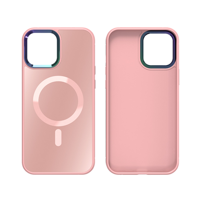 NOVANL GuardArmor Hoesje voor iPhone 12 Pro Max roze Pink