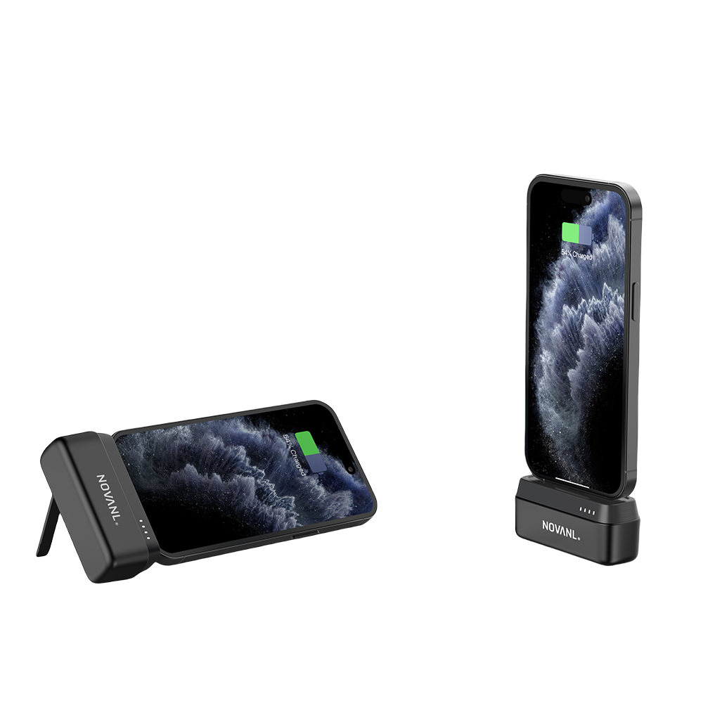 NOVANL PowerUp Mini incl. standaard, ondersteunt 8-pins (5.000 mAh)