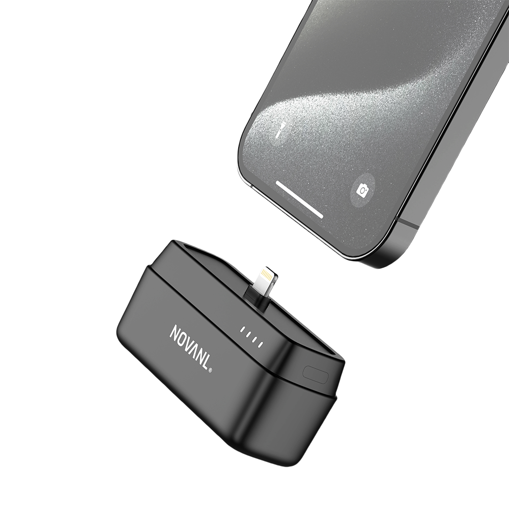 NOVANL PowerUp Mini incl. standaard, ondersteunt 8-pins (5.000 mAh)