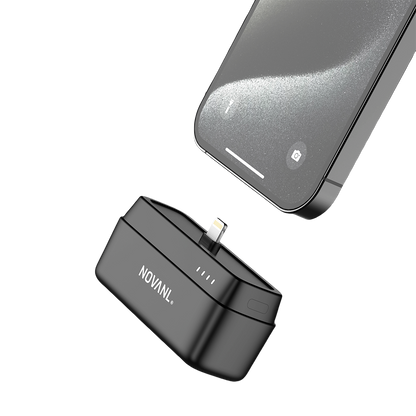 NOVANL PowerUp Mini incl. standaard, ondersteunt 8-pins (5.000 mAh)