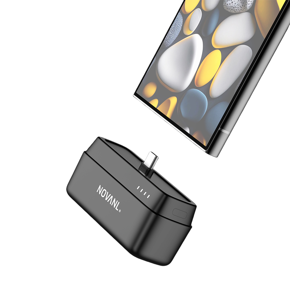NOVANL PowerUp Mini incl. standaard, ondersteunt USB-C (5.000 mAh)