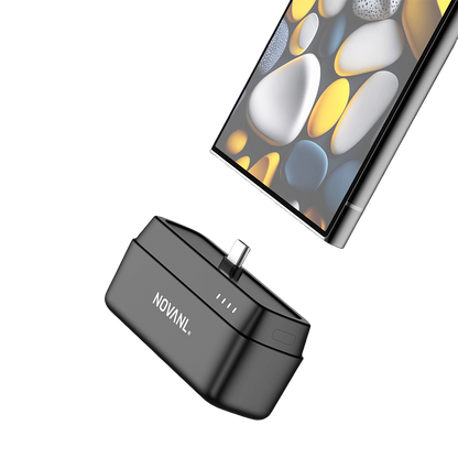 NOVANL PowerUp Mini incl. standaard, ondersteunt USB-C (5.000 mAh)