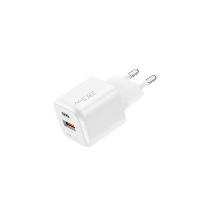 NOVANL GaNCharge 20W USB-A & USB-C (dubbele poort) Adapter