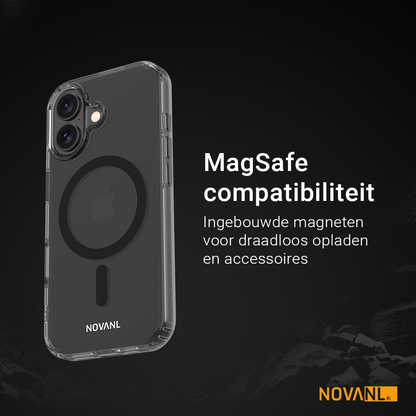 NOVANL ShockShield Case (incl. Magnetics) Compatible for iPhone 17