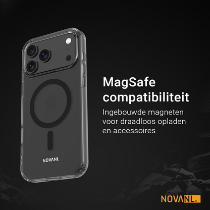 NOVANL ShockShield Case (incl. Magnetics) Compatible for iPhone 17 Pro