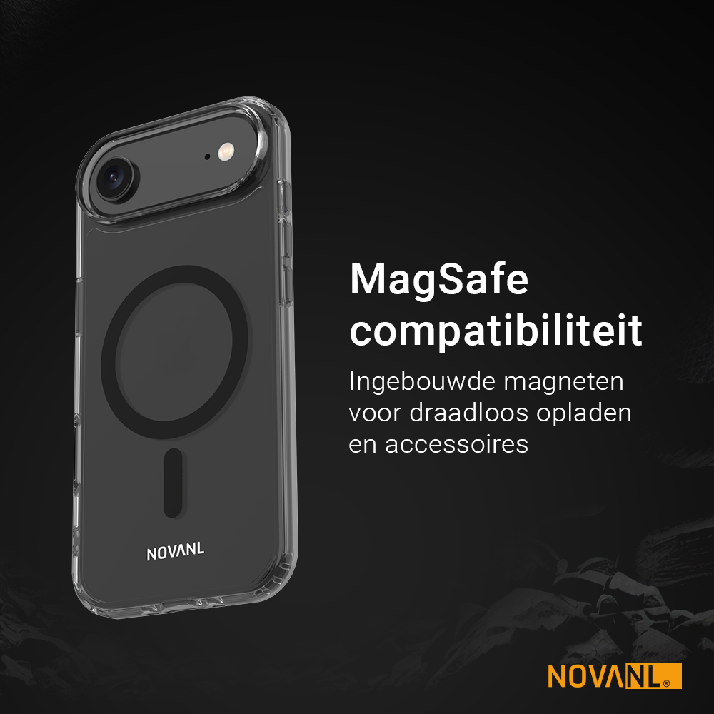 NOVANL ShockShield Case (incl. Magnetics) Compatible for iPhone Air