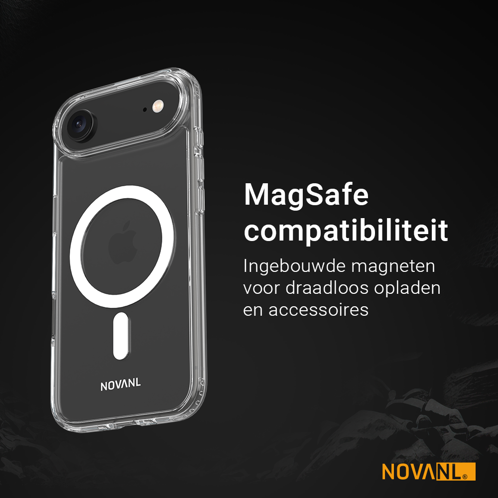 NOVANL ShockShield Case (incl. Magnetics) Compatible for iPhone Air