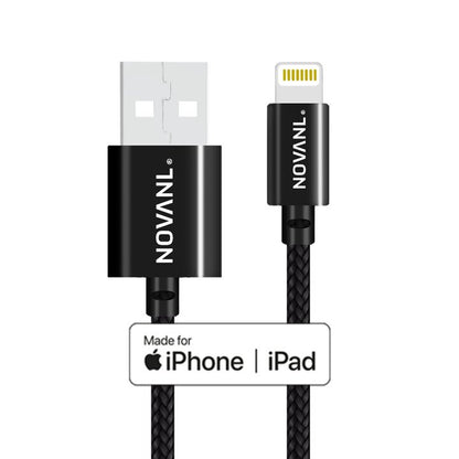 NOVANL SpeedCharge Pro 1M USB-A naar Lightning (MFI-gecertificeerd)