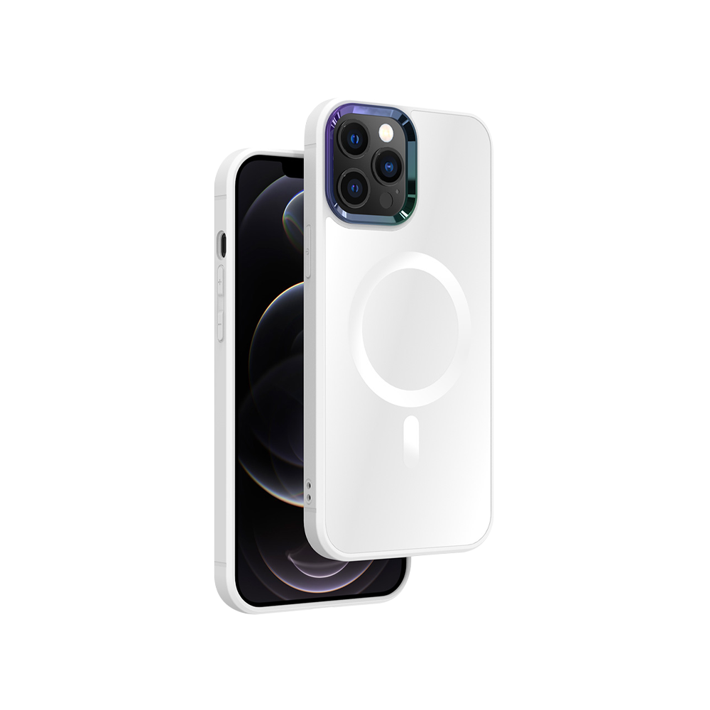 NOVANL GuardArmor Hoesje voor iPhone 12 Pro Max wit White