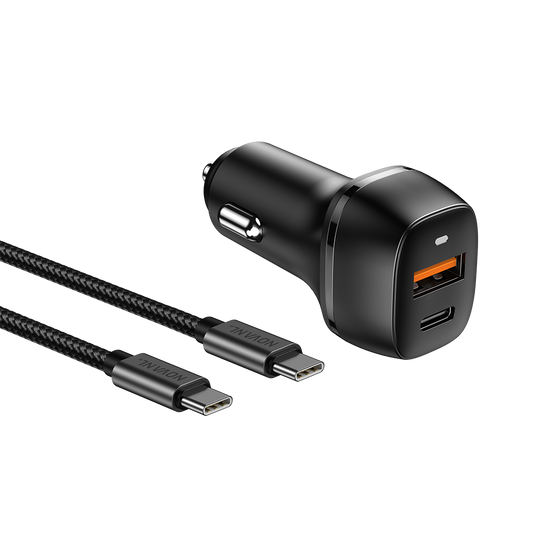 NOVANL PowerDrive Elite 38W met SpeedCharge USB-C naar USB-C Kabel