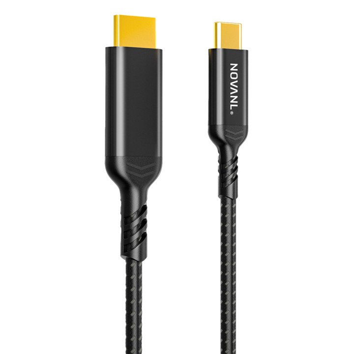 NOVANL UltraHD HDMI 2.0B 4K naar USB-C Kabel (1.8M)